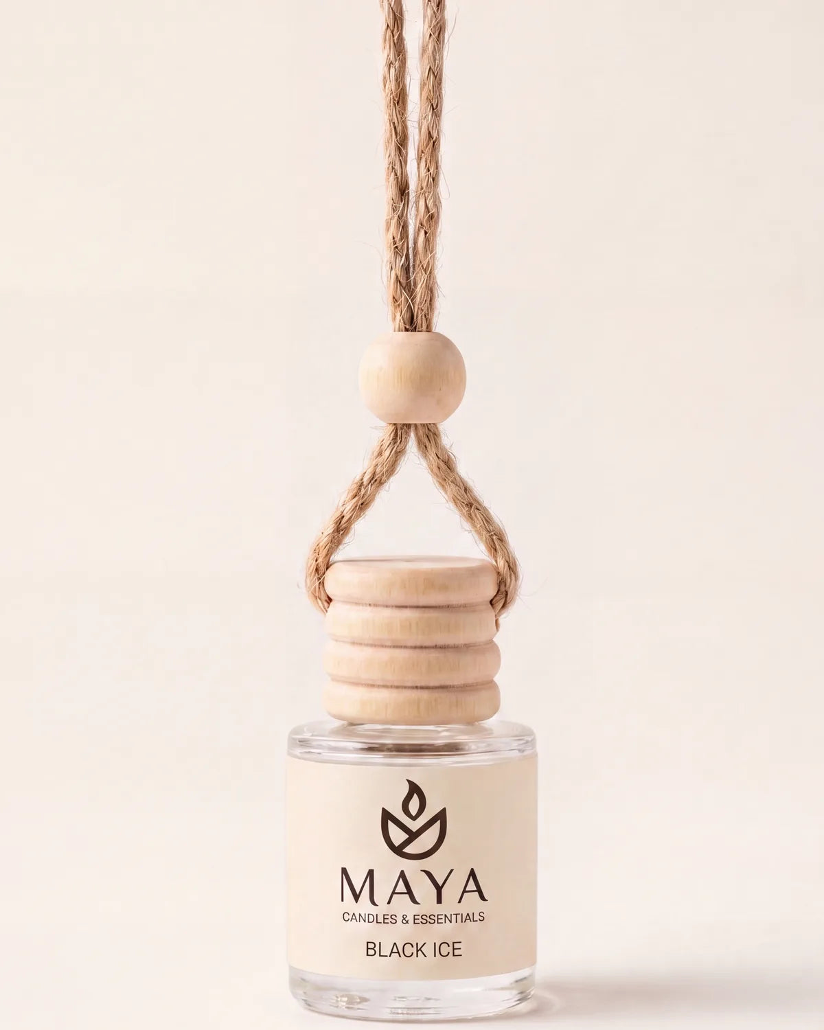 Black Ice Car Freshener by Maya Candles & Essentials