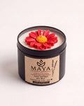 Fresh Roses Soy Candle by Maya Candles & Essentials