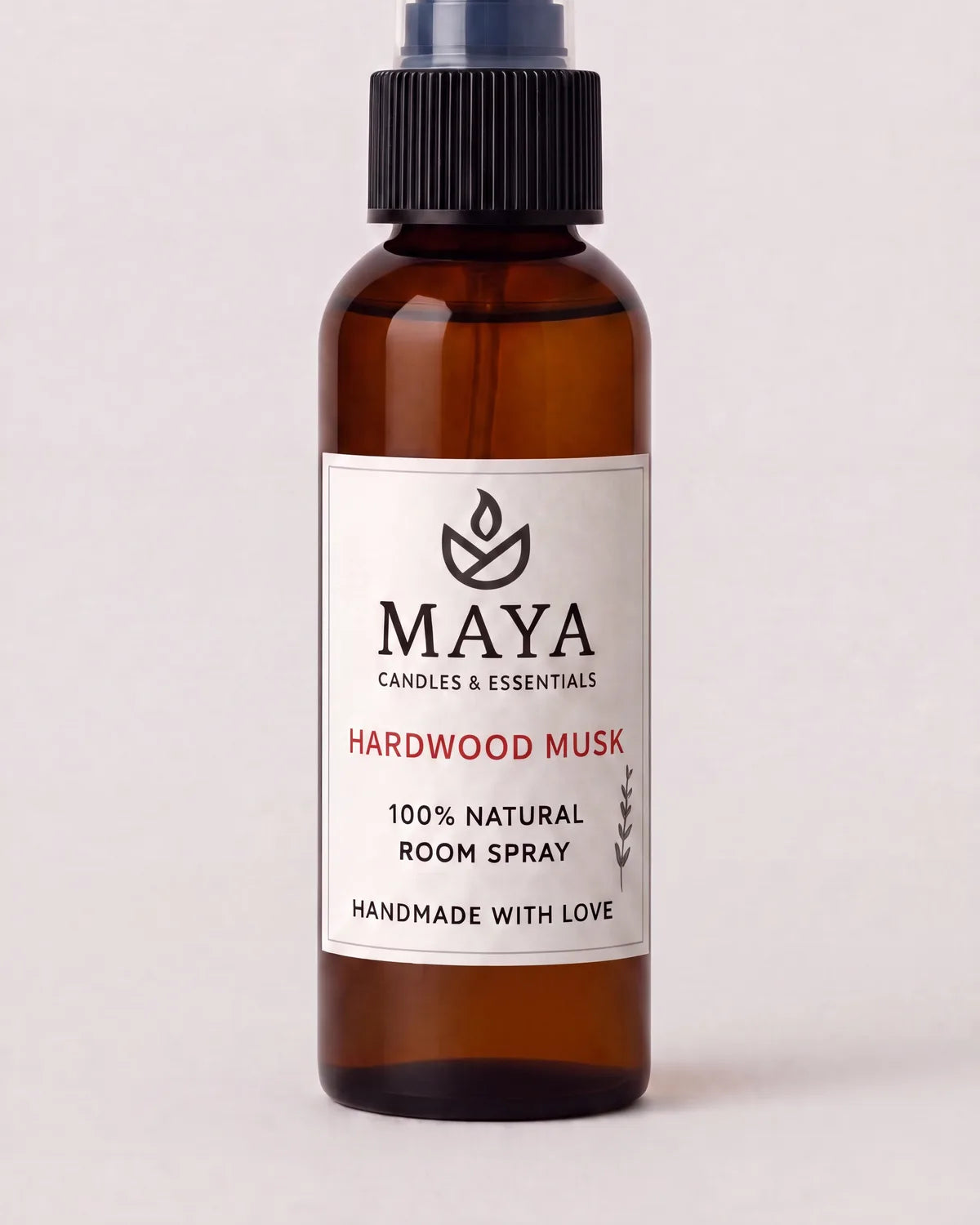 Hardwood Musk Room & Linen Spray by Maya Candles & Essentials