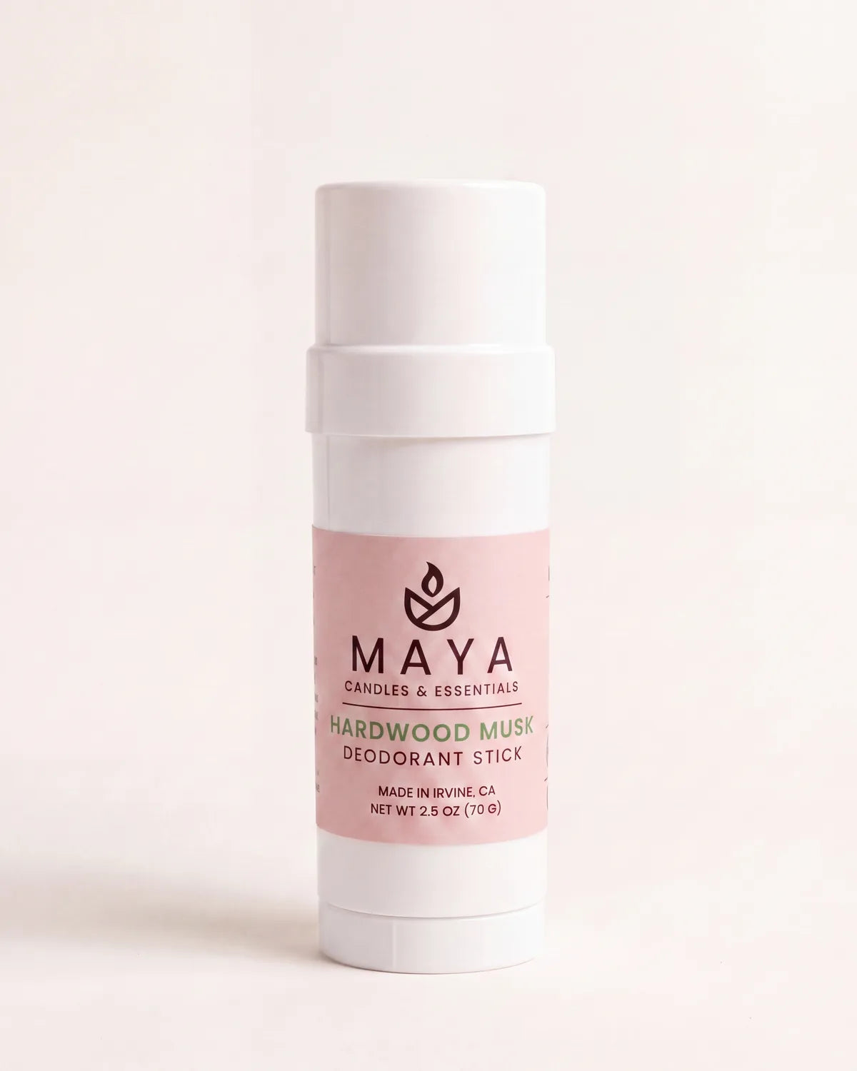 Hardwood Musk Deodorant Stick by Maya Candles & Essentials