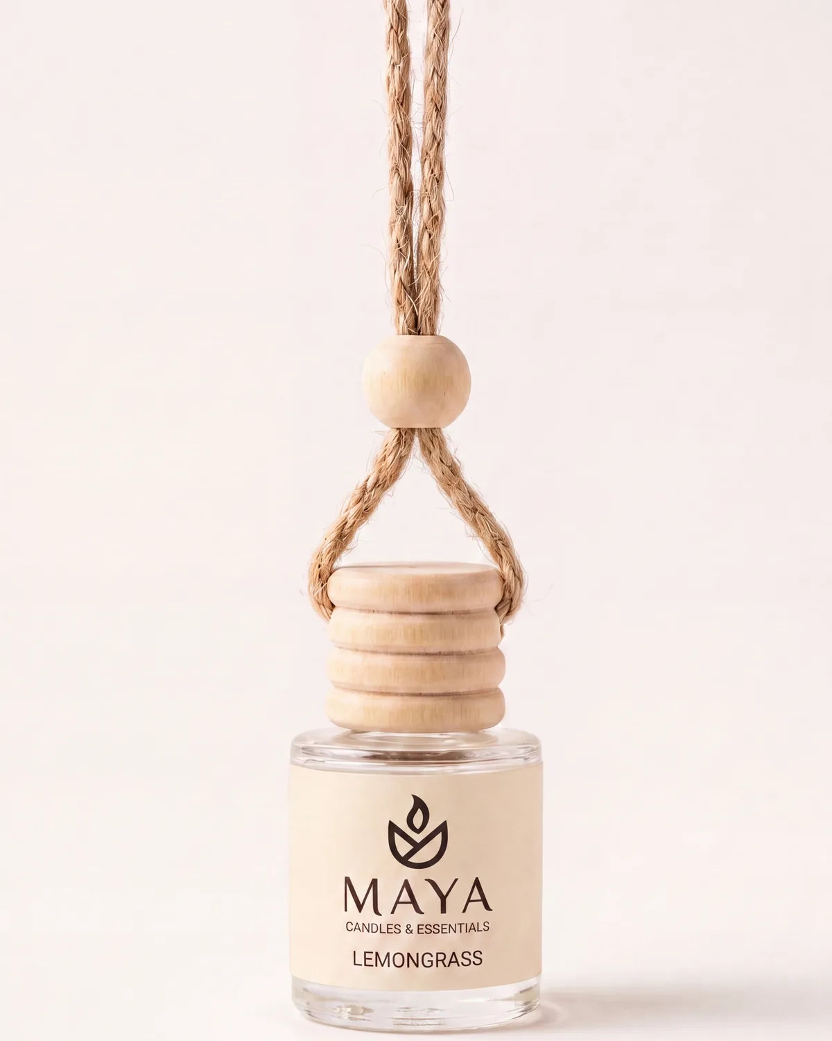 Lemongrass Car Freshener by Maya Candles & Essentials