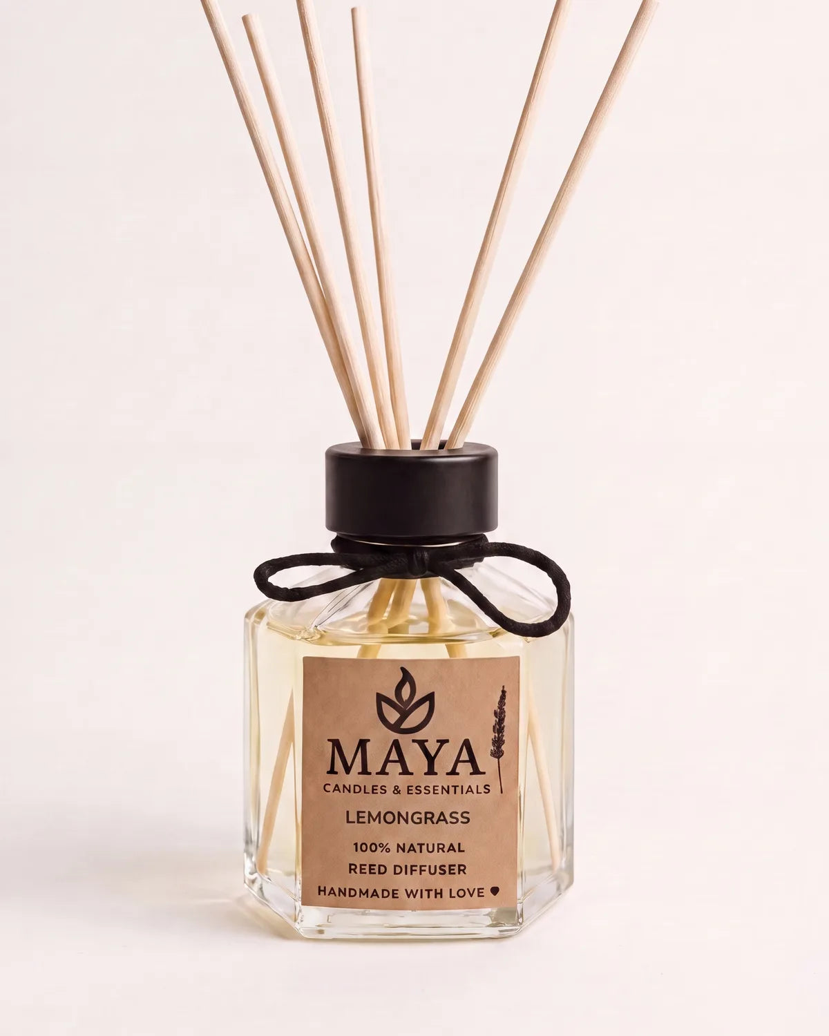 Lemongrass Reed Diffuser by Maya Candles & Essentials