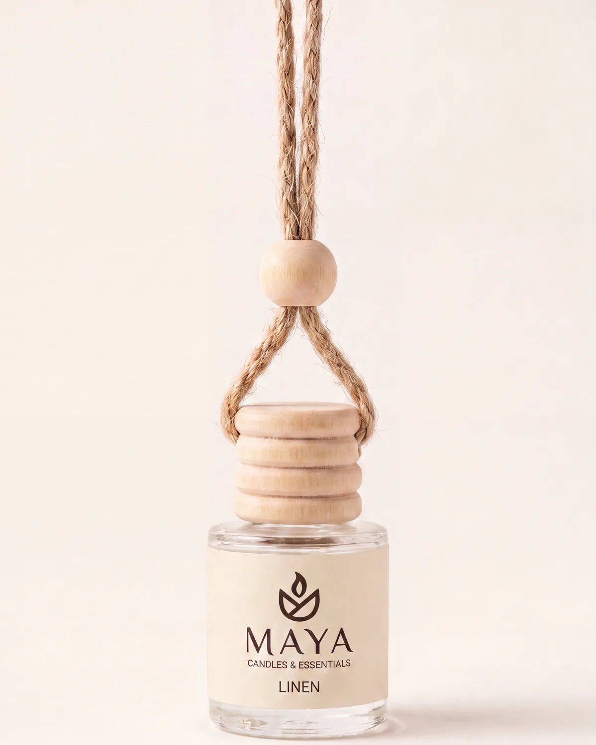 Linen Car Freshener by Maya Candles & Essentials