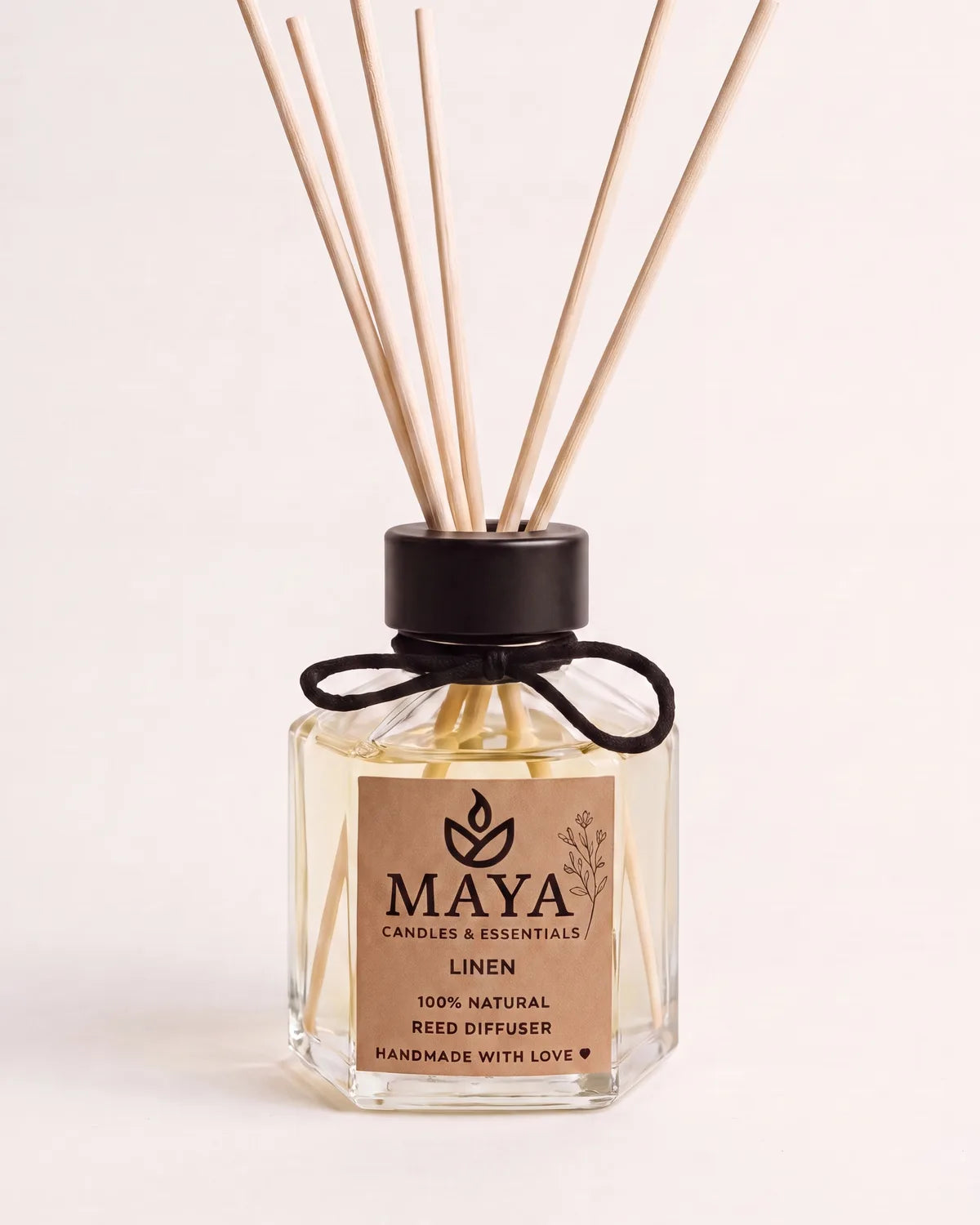 Linen Reed Diffuser by Maya Candles & Essentials