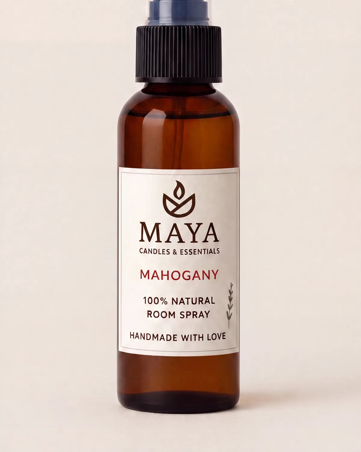Mahogany Room & Linen Spray by Maya Candles & Essentials