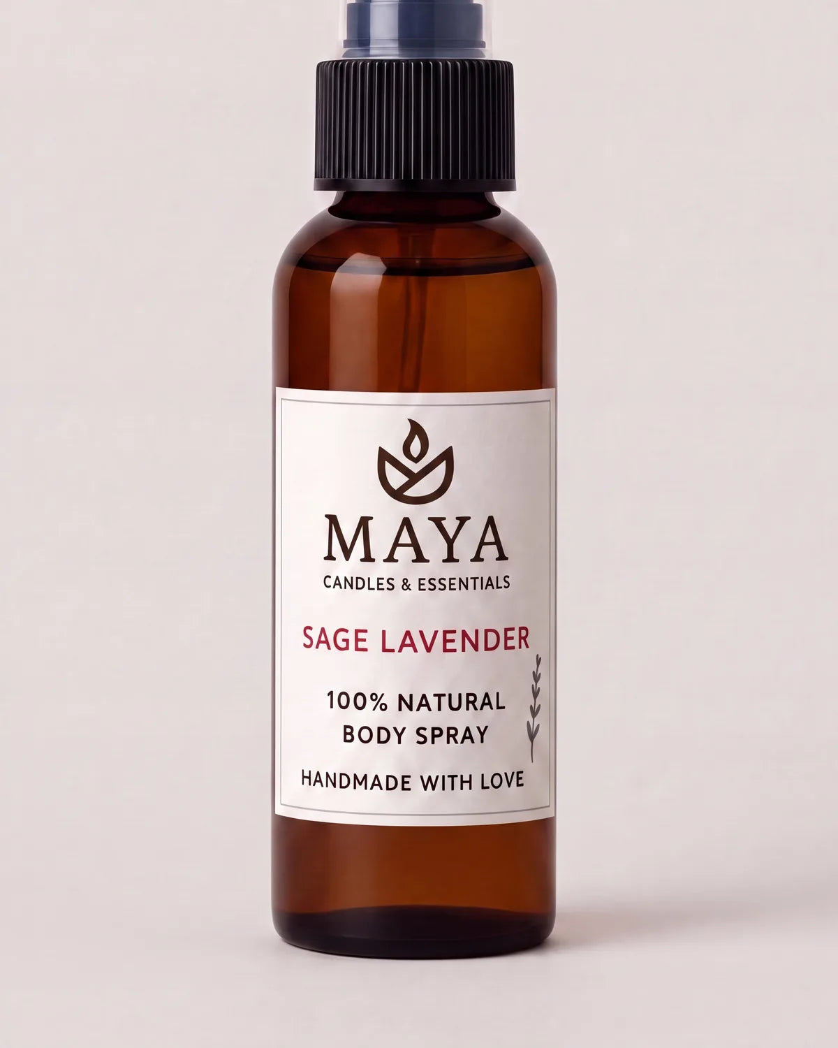 Sage Lavender Body Spray by Maya Candles & Essentials