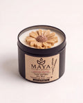 Sandalwood Soy Candle by Maya Candles & Essentials