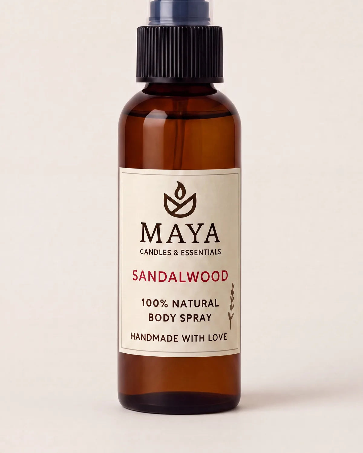 Sandalwood Body Spray by Maya Candles & Essentials