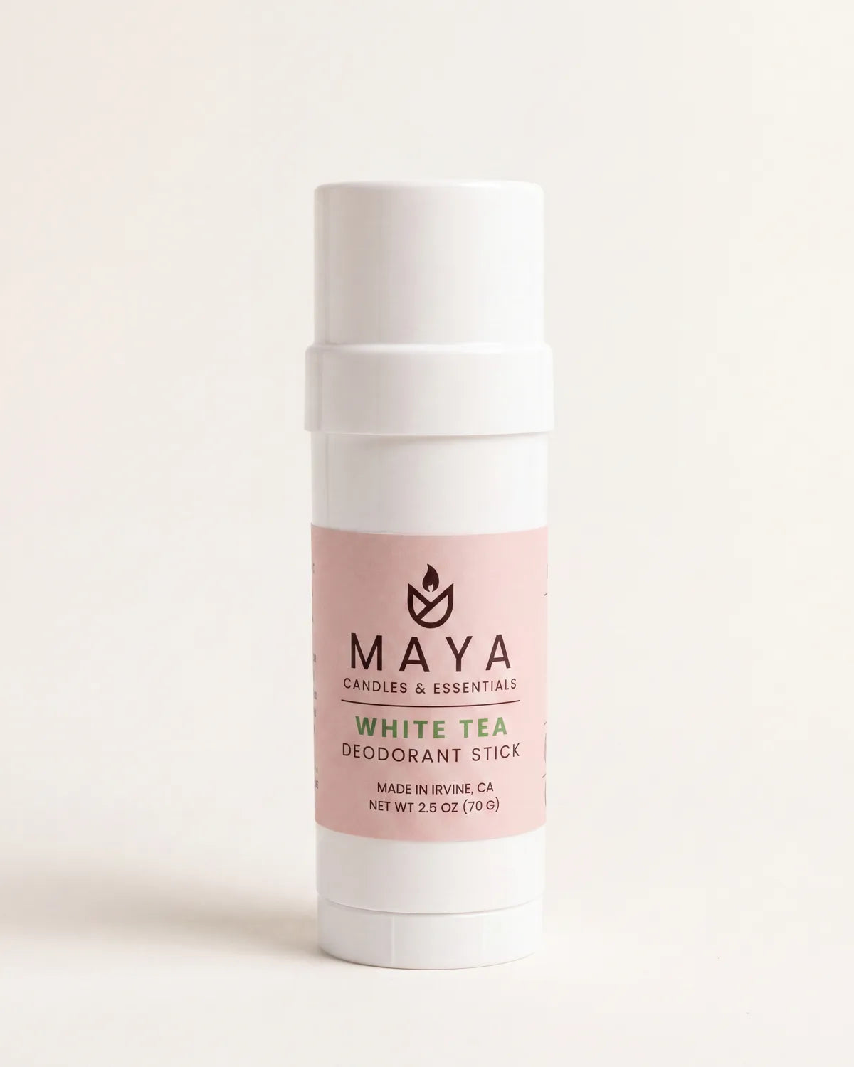White Tea Deodorant Stick by Maya Candles & Essentials